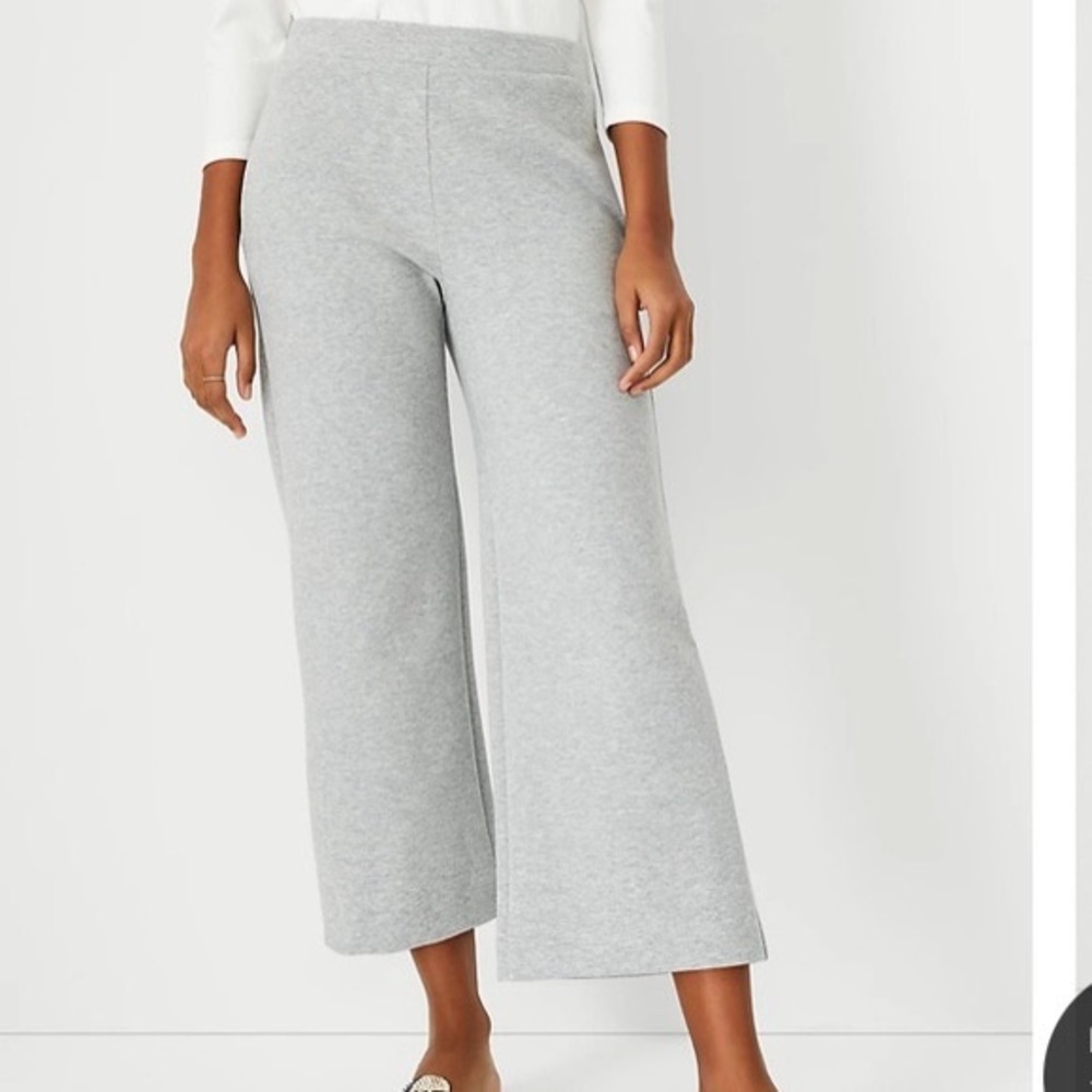 Ann Taylor The Knit Wide Leg Crop Lounge Pants  {Reasonable offers welcome}